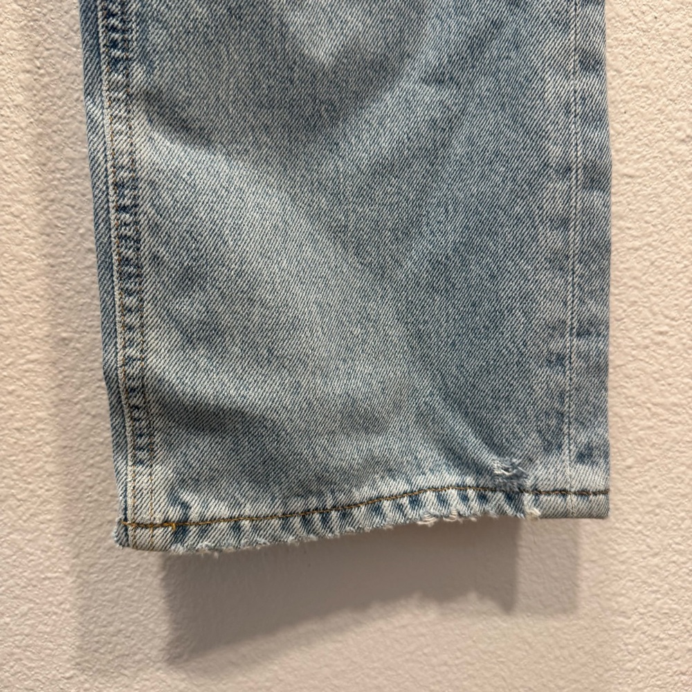 Agolde Women's Lana Jean in Denim Light - Picture 9 of 14